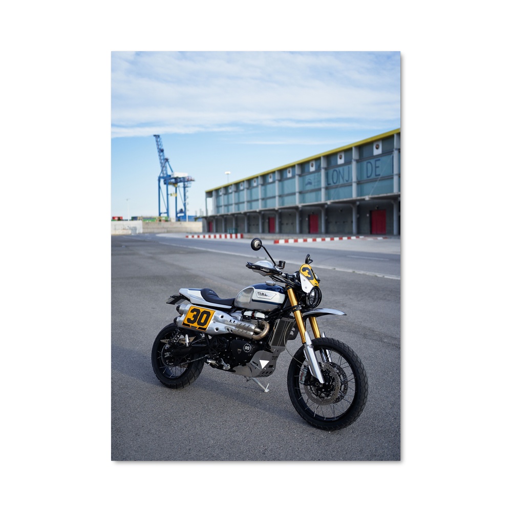 Poster Ride and Roam – affiche Triumph
